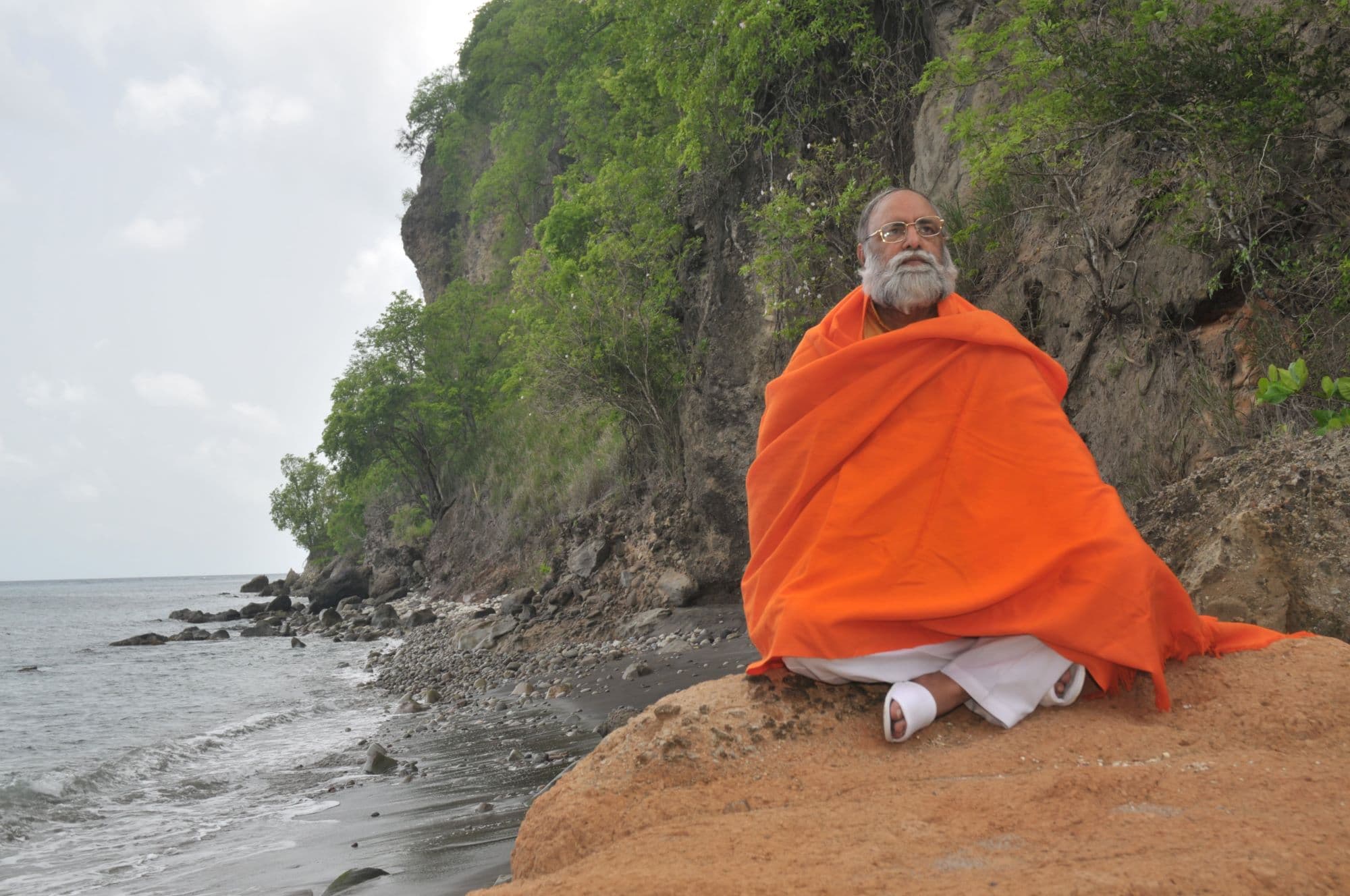 Gurudev Ji in the hills