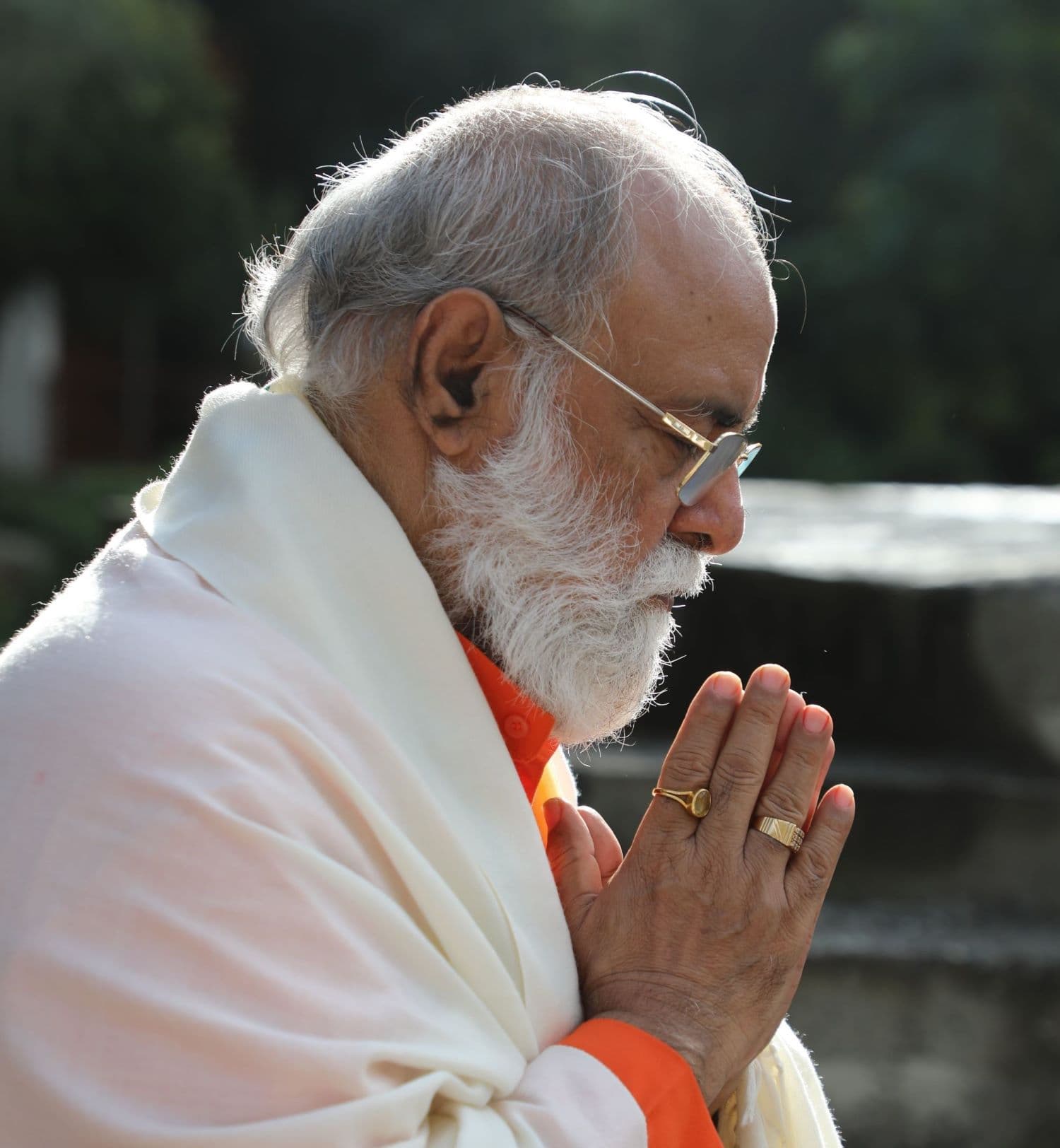 Gurudev Ji in namaskar