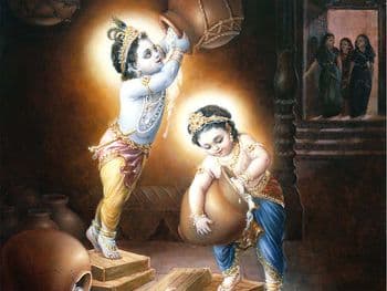 भगवान श्रीकृष्ण के माखन चुराने का रहस्य